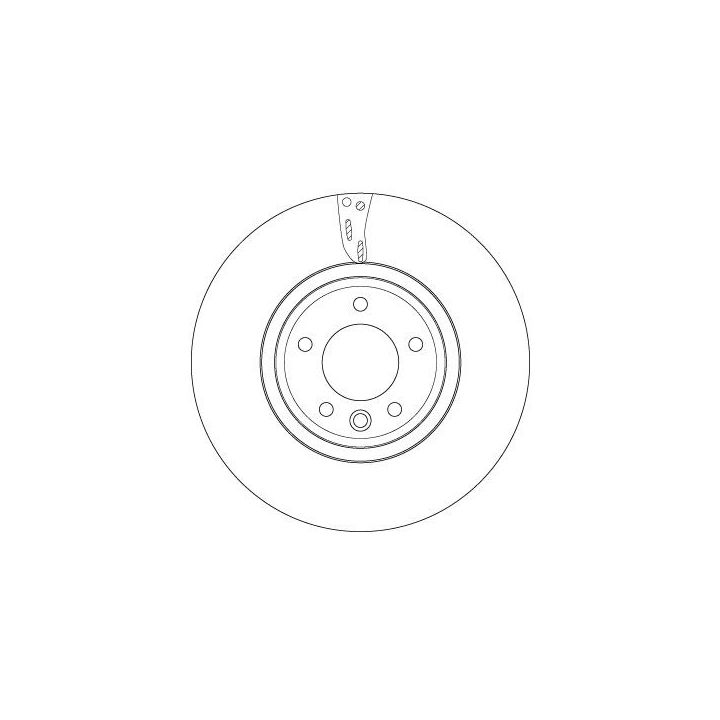 Stabdžių diskas TRW DF6954S