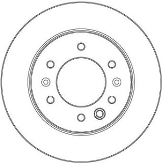 Stabdžių diskas TRW DF6961S