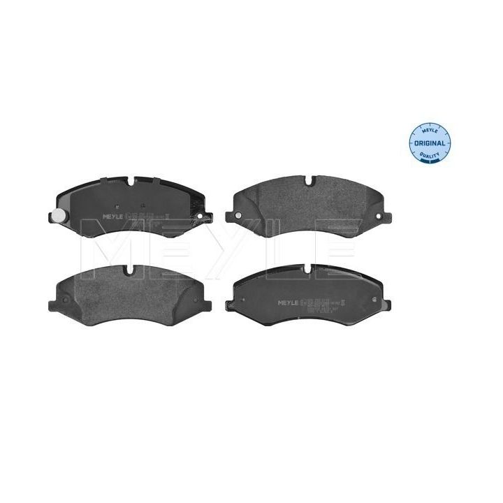 Stabdžių trinkelių rinkinys, diskinis stabdys MEYLE 025 250 2119