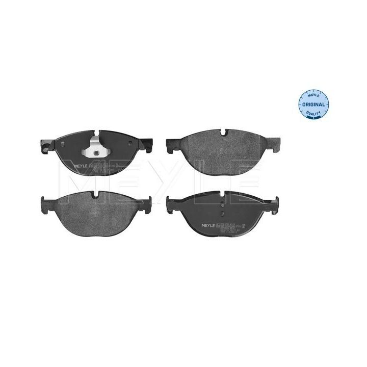 Stabdžių trinkelių rinkinys, diskinis stabdys MEYLE 025 250 4519