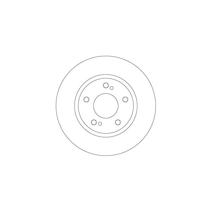 Stabdžių diskas TRW DF7028