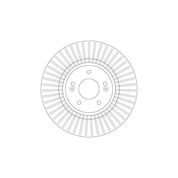 Stabdžių diskas TRW DF7973