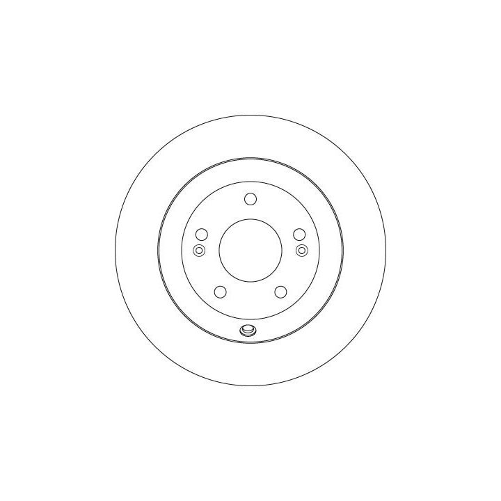 Stabdžių diskas TRW DF7996