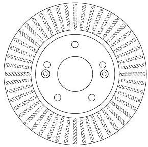 Stabdžių diskas TRW DF8056