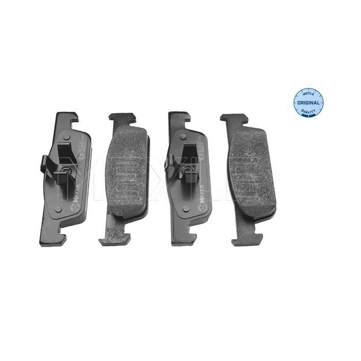 Stabdžių trinkelių rinkinys, diskinis stabdys MEYLE 025 257 0217