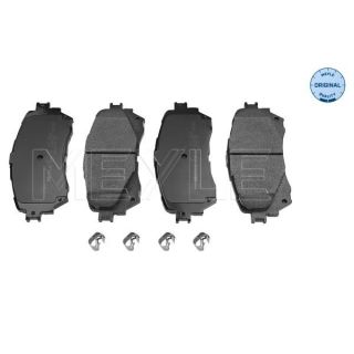 Stabdžių trinkelių rinkinys, diskinis stabdys MEYLE 025 257 2516