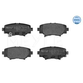 Stabdžių trinkelių rinkinys, diskinis stabdys MEYLE 025 258 7814
