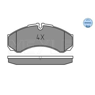 Stabdžių trinkelių rinkinys, diskinis stabdys MEYLE 025 291 2120