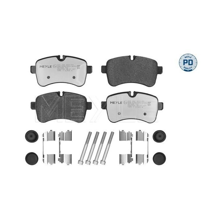 Stabdžių trinkelių rinkinys, diskinis stabdys MEYLE 025 292 3221/PD