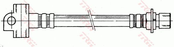 Stabdžių žarnelė TRW PHA232