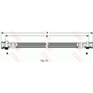 Stabdžių žarnelė TRW PHA301