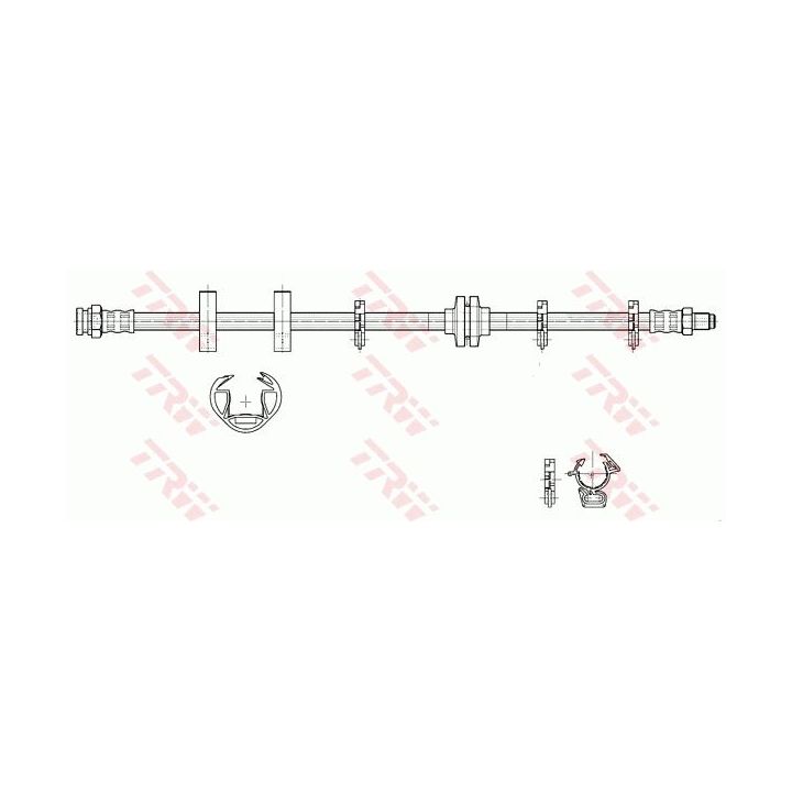 Stabdžių žarnelė TRW PHB187