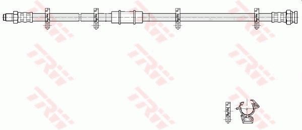 Stabdžių žarnelė TRW PHB192