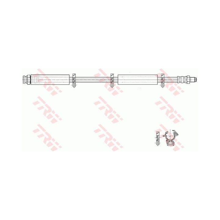 Stabdžių žarnelė TRW PHB222