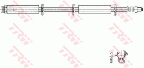 Stabdžių žarnelė TRW PHB222