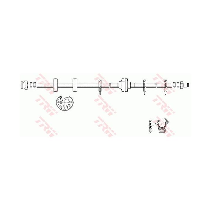 Stabdžių žarnelė TRW PHB274