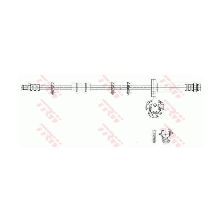 Stabdžių žarnelė TRW PHB293