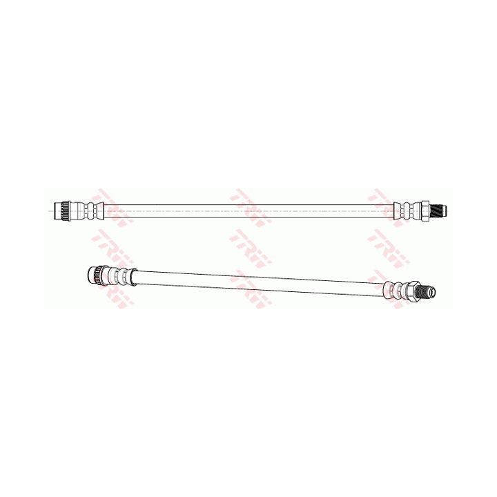 Stabdžių žarnelė TRW PHB407