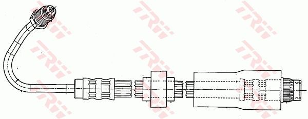 Stabdžių žarnelė TRW PHB542