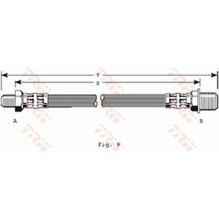 Stabdžių žarnelė TRW PHC149