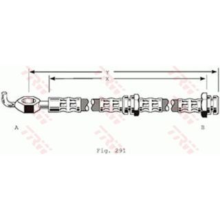 Stabdžių žarnelė TRW PHD220