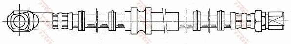 Stabdžių žarnelė TRW PHD260