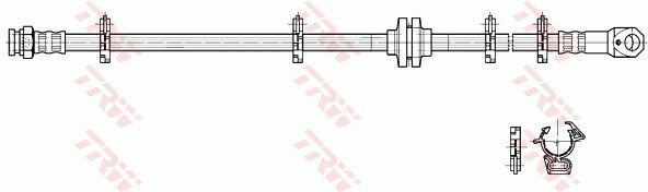 Stabdžių žarnelė TRW PHD266