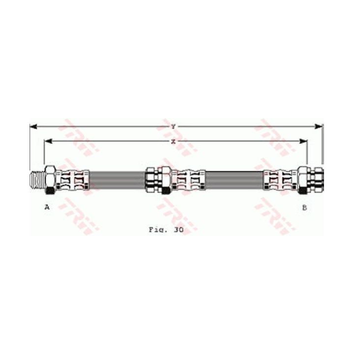 Stabdžių žarnelė TRW PHD327