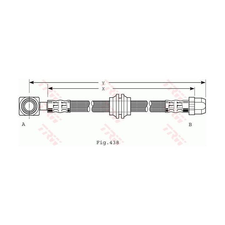 Stabdžių žarnelė TRW PHD485