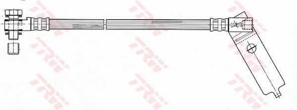 Stabdžių žarnelė TRW PHD952