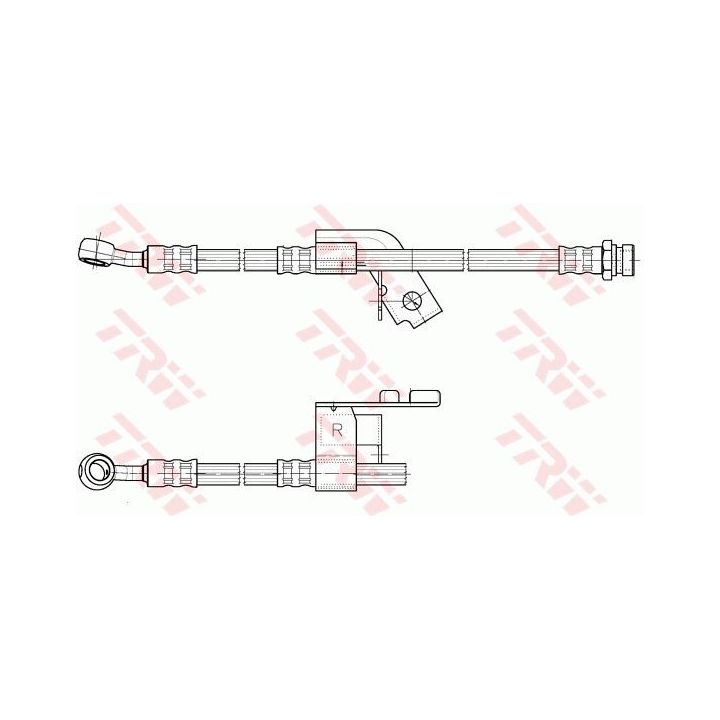 Stabdžių žarnelė TRW PHD957