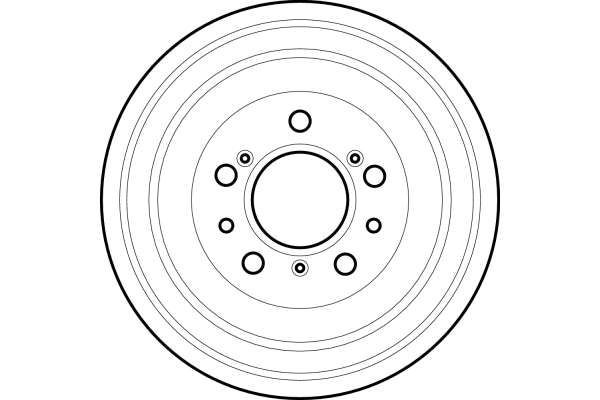 Stabdžių būgnas TRW DB4023