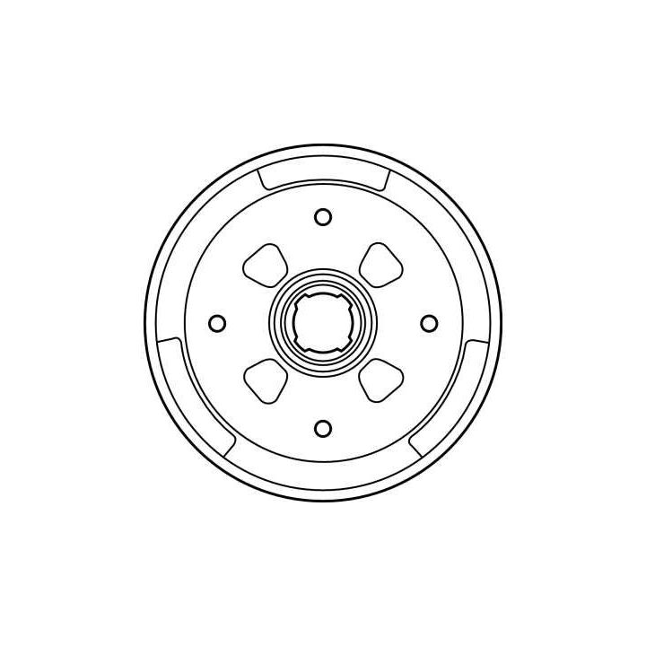 Stabdžių būgnas TRW DB4043