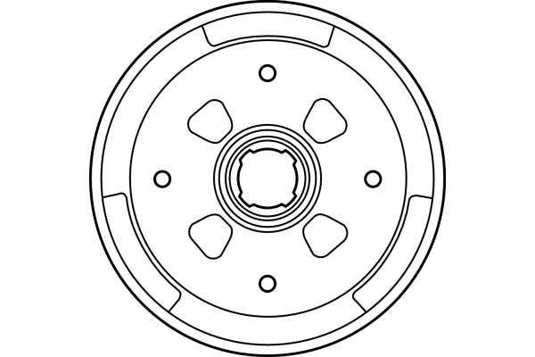 Stabdžių būgnas TRW DB4043
