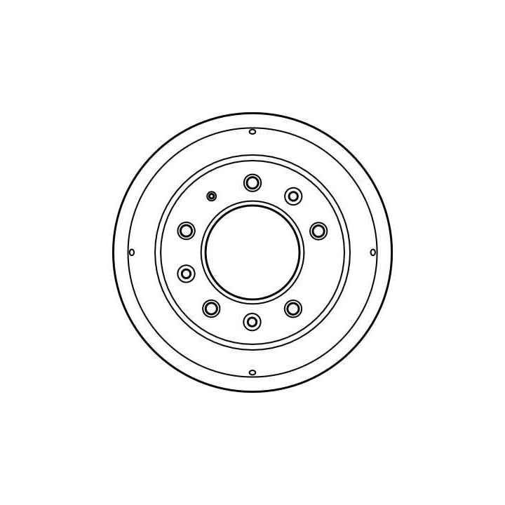 Stabdžių būgnas TRW DB4078