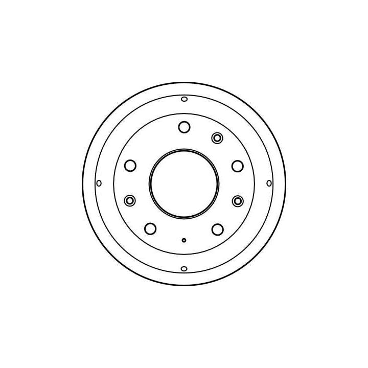 Stabdžių būgnas TRW DB4084