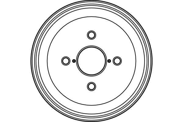 Stabdžių būgnas TRW DB4098
