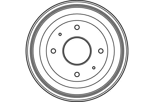 Stabdžių būgnas TRW DB4105