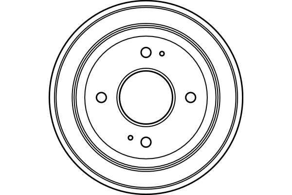 Stabdžių būgnas TRW DB4109