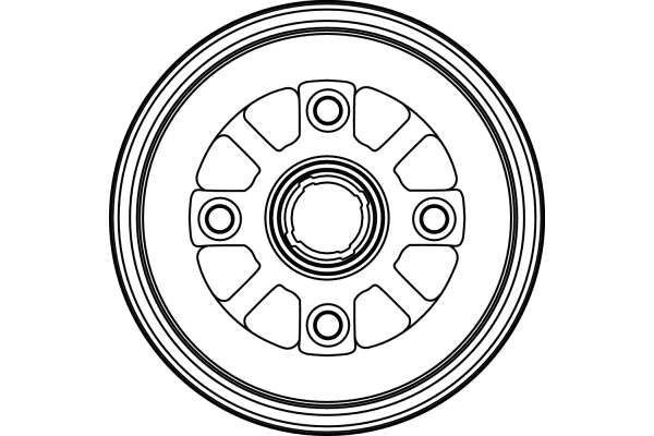 Stabdžių būgnas TRW DB4112