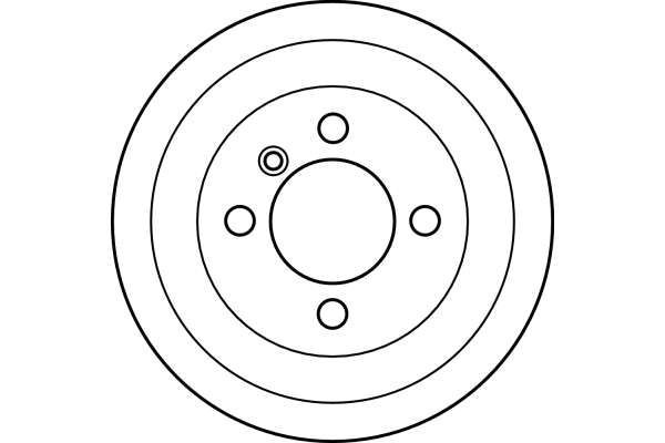 Stabdžių būgnas TRW DB4117