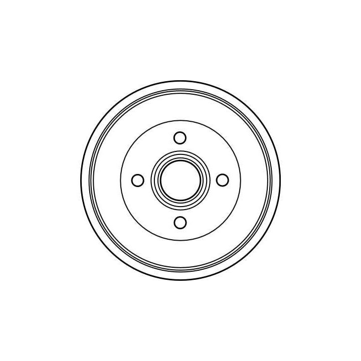 Stabdžių būgnas TRW DB4123