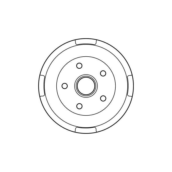 Stabdžių būgnas TRW DB4132
