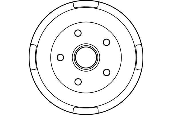 Stabdžių būgnas TRW DB4132