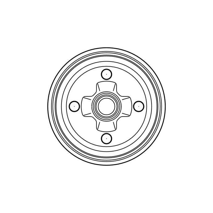 Stabdžių būgnas TRW DB4193
