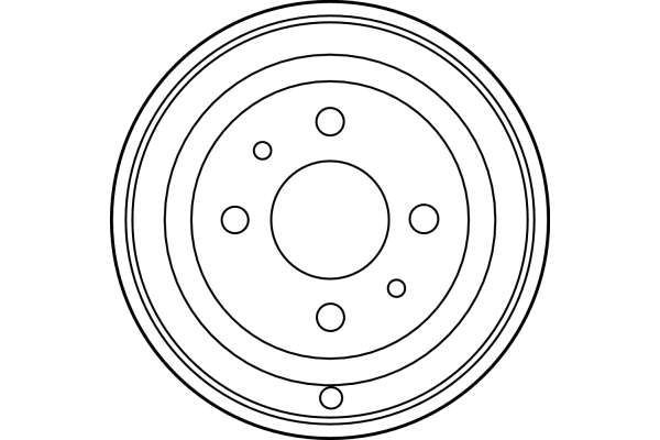 Stabdžių būgnas TRW DB4201