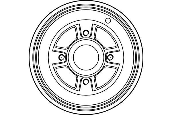 Stabdžių būgnas TRW DB4213