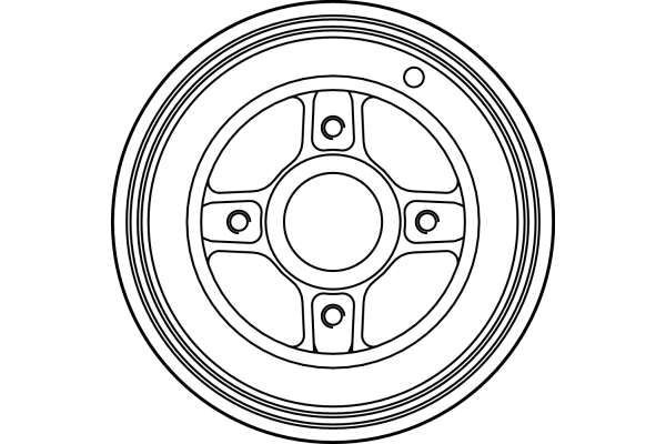 Stabdžių būgnas TRW DB4214