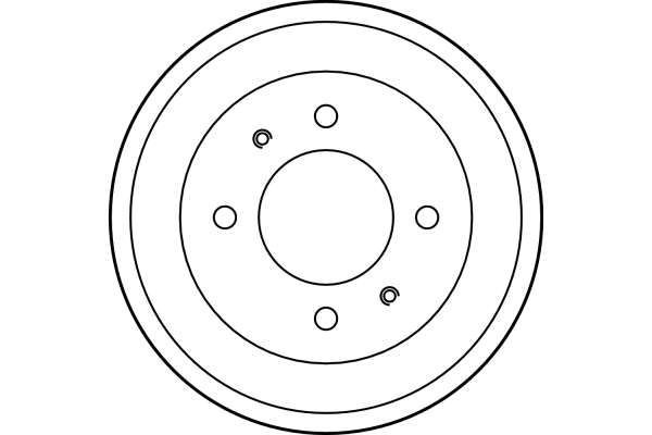 Stabdžių būgnas TRW DB4225