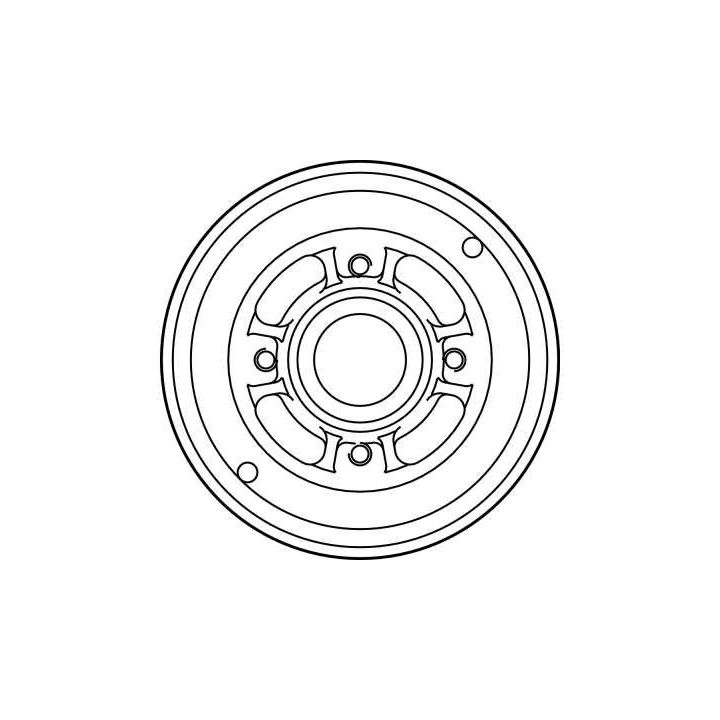 Stabdžių būgnas TRW DB4245